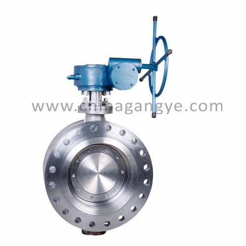 Flange Type Tripleeccentric Metalseated Butterfly Valves Gangye valve