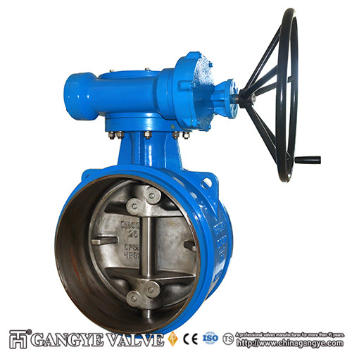 Butt-welding Triple Eccentric Metal Sealing Butterfly Valves (2)