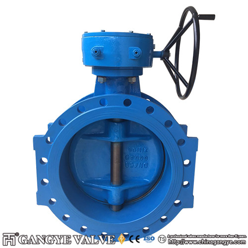 Double-eccentric Flanged Type Rubber Sealing Butterfly Valves (1)