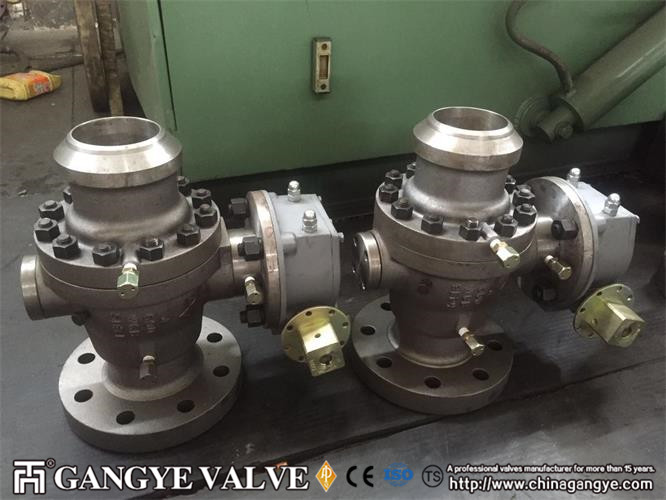 API Carbon Steel Ball Valve RFBW (4)