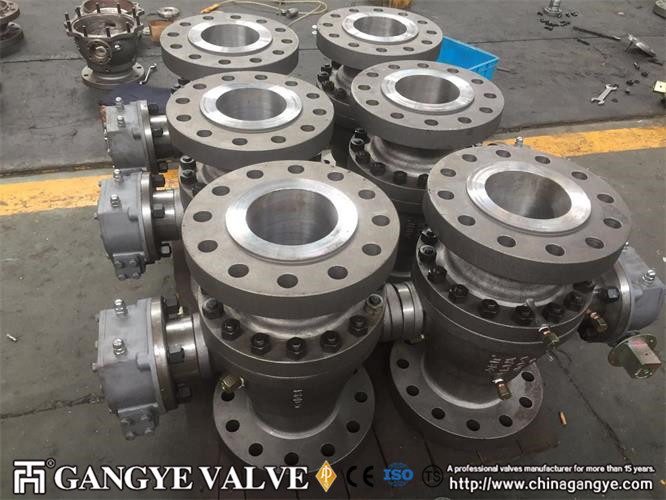 API Carbon Steel Ball Valve RFBW (6)